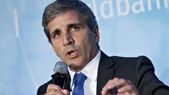 El ministro de Economía, Luis Toto Caputo aseguró que la inflación será del 10%. (Foto: archivo) El ministro de Economía, Luis Toto Caputo aseguró que la inflación será del 10%. (Foto: archivo)