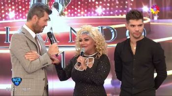 La Bomba debutó en el Bailando y su novio se le declaró: Me quiero casar con vos