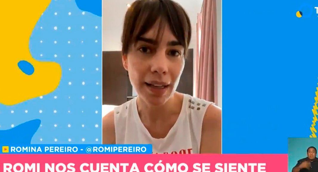 Romina Pereiro con COVID: El resto de mi familia no tiene síntomas