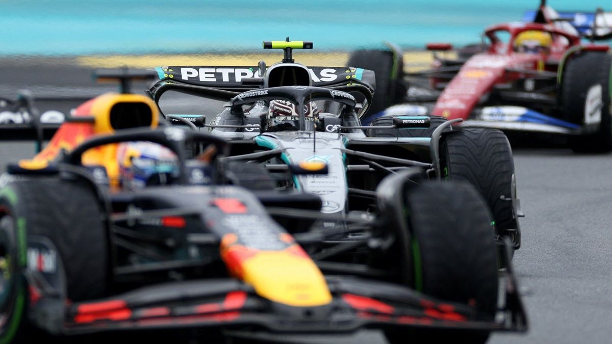 La jornada de este sábado en el Gran Premio de Miami. Foto: Reuters.&nbsp;