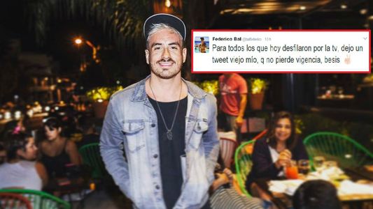 El mensaje de Federico Bal después del raid mediático de Nazarena Vélez