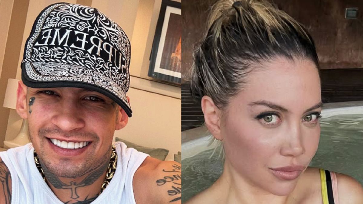 Las fotos del sorpresivo viaje de Wanda Nara a España para ver a L-Gante: Turrito