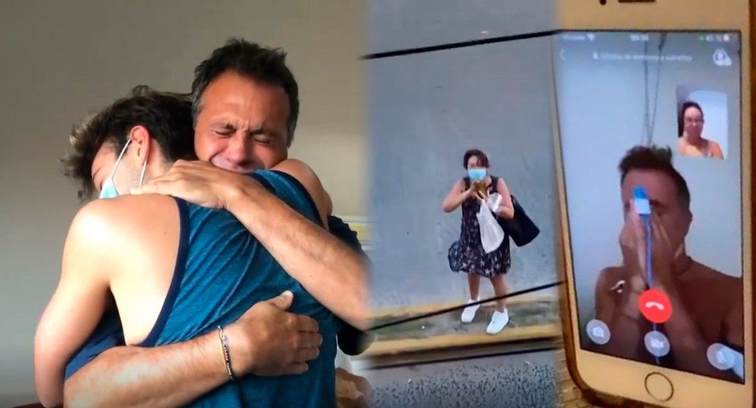 Sergio Lapegüe mostró cómo fue el momento que le retiraron el respirador y el regreso a su casa