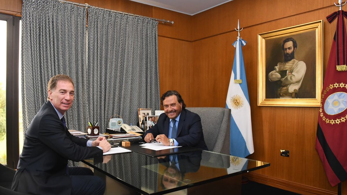 Santilli sumó el apoyo de Sáenz en Salta para impulsar la reforma laboral