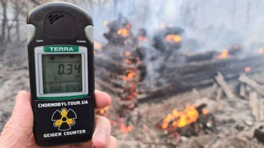 Alerta mundial en Chernobyl: los incendios se acercan a los residuos radiactivos