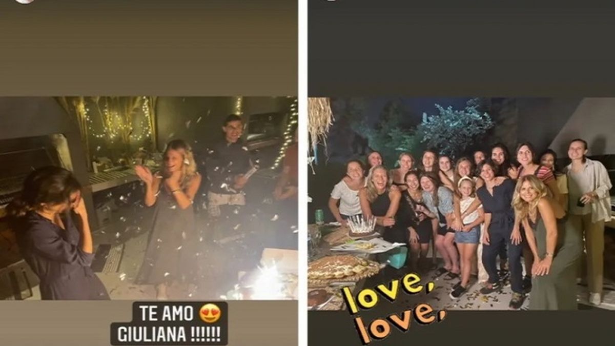 A pesar del bajo perfil de Giuiana, Flavia Palmiero se permiti&oacute; compartir en sus redes los festejos por el cumplea&ntilde;os 33 de la joven arquitecta.&nbsp;