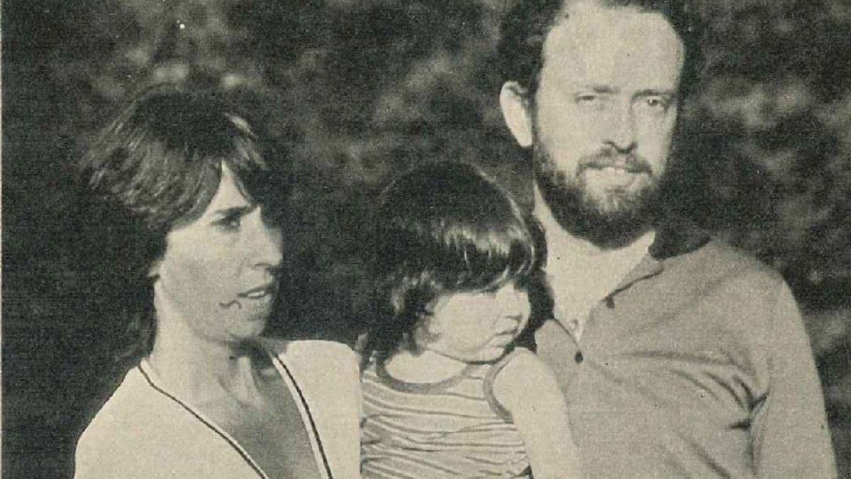 Osvaldo Sivak y su familia. Foto: Archivo TEA. 