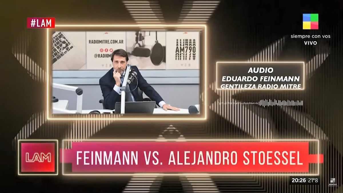 Eduardo Feimann apunt&oacute; contra Alejandro Stoessel por el bajo rendimiento de la Selecci&oacute;n Argentina en el Mundial.&nbsp;