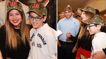 Esto dijo Mario Abdo al salir de la sala de cine