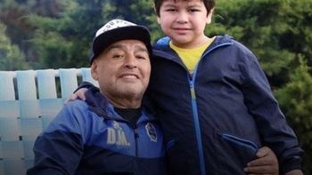 Verónica Ojeda reveló la fuerte pregunta que le hizo Dieguito el día del cumpleaños de Maradona