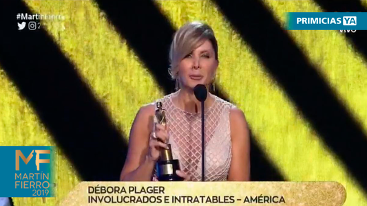 Martín Fierro 2019: Débora Plager, mejor labor periodística femenina