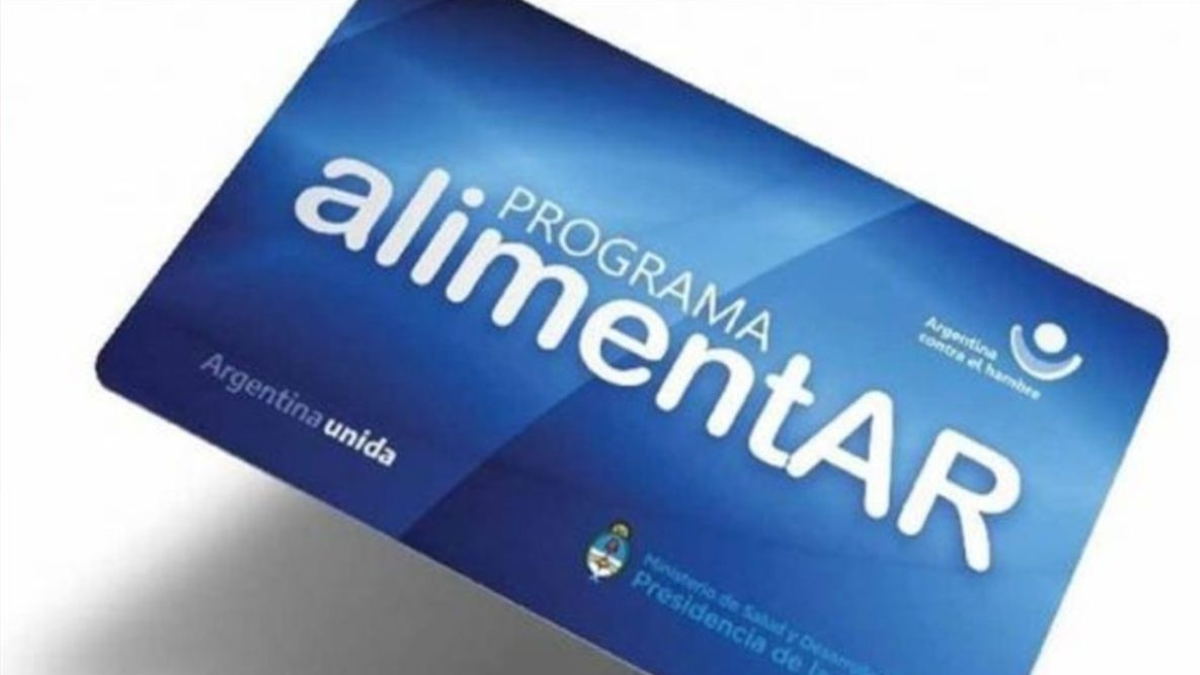 Tarjeta Alimentar&nbsp;
