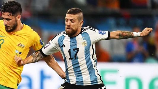 Papu Gómez no pudo seguir jugando el Mundial porque se rompió un ligamento del tobillo