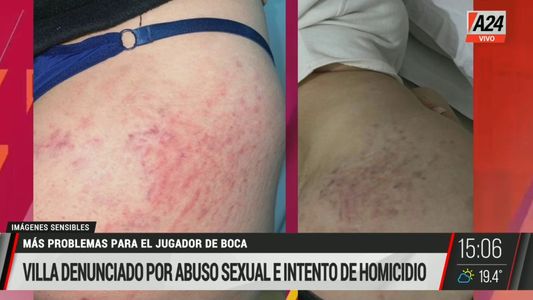 Denunciaron a Sebastián Villa: las imágenes que muestran el ataque por el que es acusado el jugador