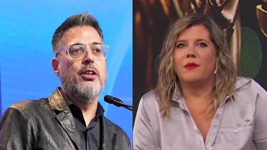 La actitud de Dominique Metzger ante los abucheos a Rolando Barbano en los Martín Fierro de Radio