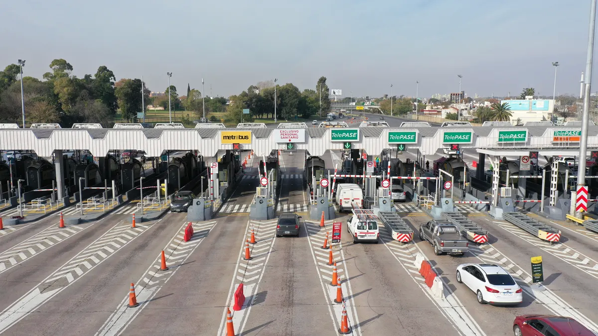 El incremento de peajes se dará en el Acceso Riccheri, los accesos Norte y Oeste a la ciudad de Buenos Aires y el Corredor Vial N° 18 (Foto: archivo).