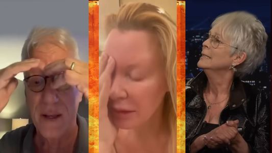 Las tristes lágrimas de los famosos de Hollywood por sus mansiones destruidas en Los Ángeles