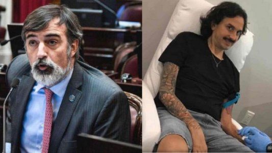 El senador Bullrich con la misma dolencia que Martín Carrizo