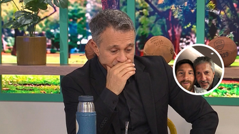 Sergio Lapegüe rompió en llanto tras leer la carta de Lionel Messi a su papá Jorge: Perdónenme