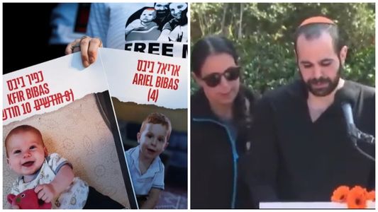 Mi amor, lo siento: el desgarrador adiós de Yarden Bibas a su familia asesinada