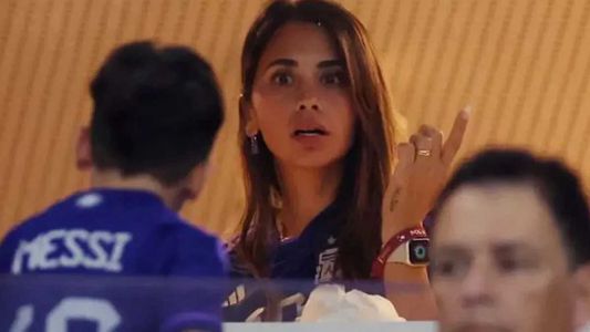El incómodo momento de Antonela Roccuzzo con un mexicano en Qatar
