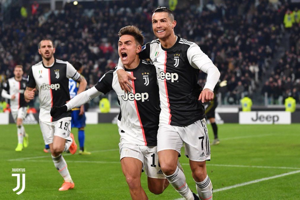 Con un doblete de Cristiano Ronaldo, la Juventus de Dybala e Higuaín ganó y volvió a la cima de la Serie A