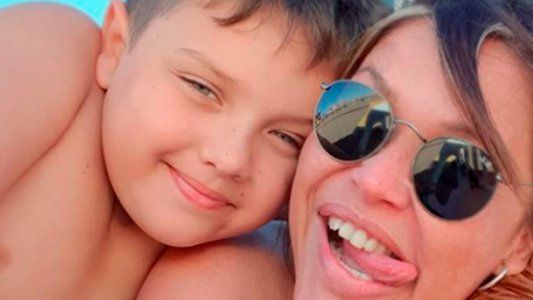 La respuesta del hijo de Nazarena Vélez sobre por qué usa las uñas pintadas