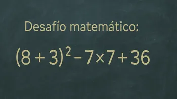 Desafío matemático: una mente brillante lo resuelve en menos de 10 segundos