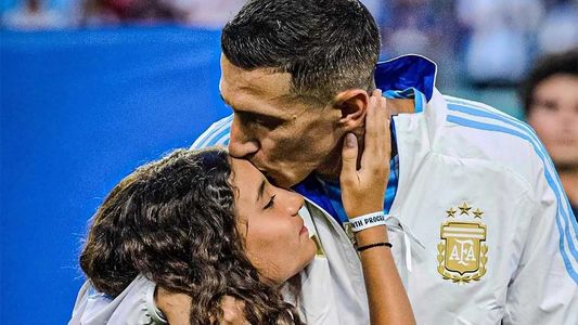 La emotiva carta de Mía, la hija de Ángel Di María: Siempre vas a ser el mejor padre y jugador del mundo