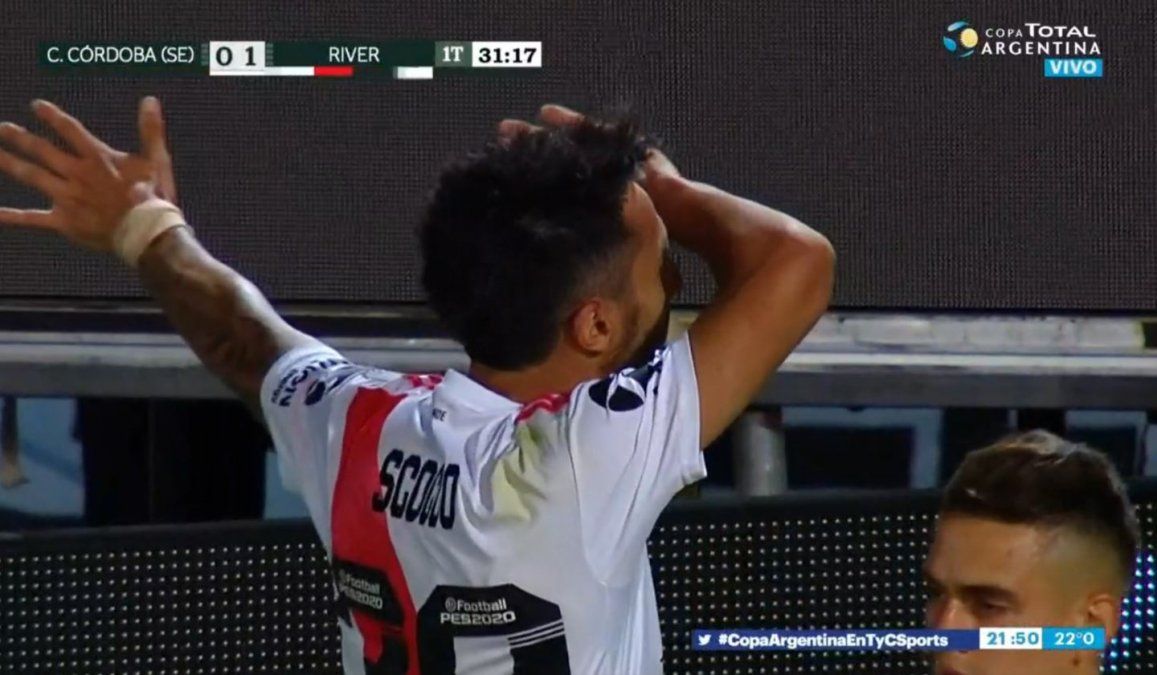 El 1-0 de Nacho Scocco en la final: giro, control orientado y suerte para el rebote