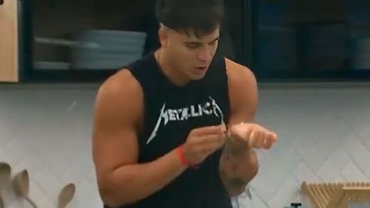 Se filtró el video del accidente de Mauro en el que se cortó la mano