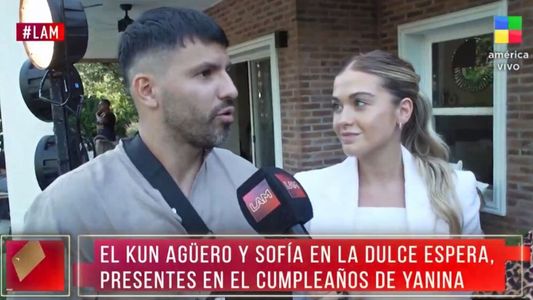El Kun Agüero y Sofía Calzetti confirmaron cuál será el nombre de su hija y por qué lo eligieron