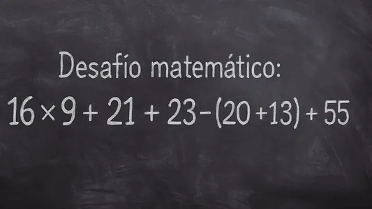 Desafío matemático: ¿podés resolverlo sin mirar antes el resultado?