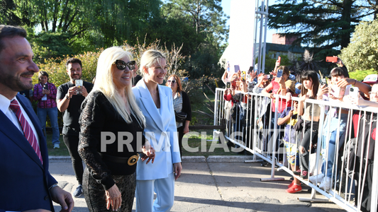 Las fotos de Susana Giménez en la Fiesta Nacional de la Flor: agasajo, ovación y un encuentro especial