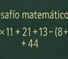 - Desafío matemático: ¿podés encontrar el resultado sin usar calculadora?