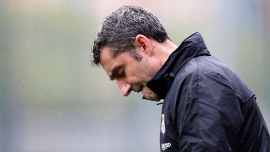 En España afirman que Valverde ya sabe que no seguirá siendo el técnico de Barcelona