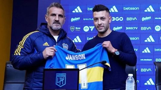 ¿Está lesionado? El médico de Boca habló sobre la salud de Lucas Janson