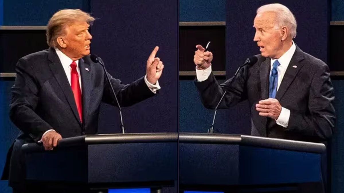 Habrá un botón para silenciar el micrófono del orador que no respete las reglas del debate. (Foto: A24.com)