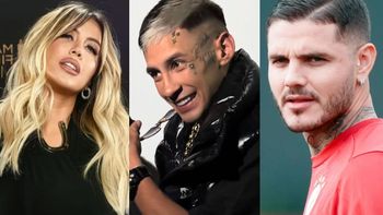 Los despectivos mensajes de Mauro Icardi contra L-Gante en un nuevo chat con Wanda Nara