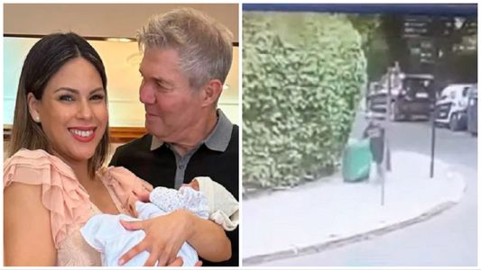 Barby Franco y Fernando Burlando sufrieron el robo de la valija de su hija Sarah