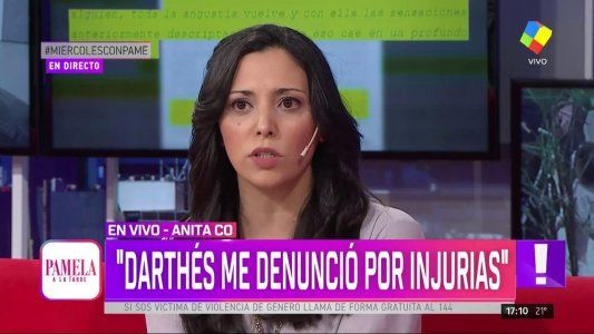 Anita Co: Quiero que la causa se caiga porque no hubo delito y no porque Darthés no se presenta
