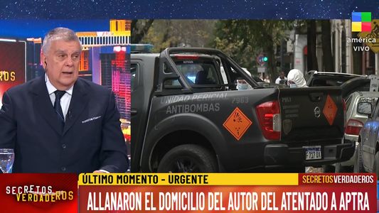 Luis Ventura reveló que allanaron el domicilio del autor del atentado a APTRA