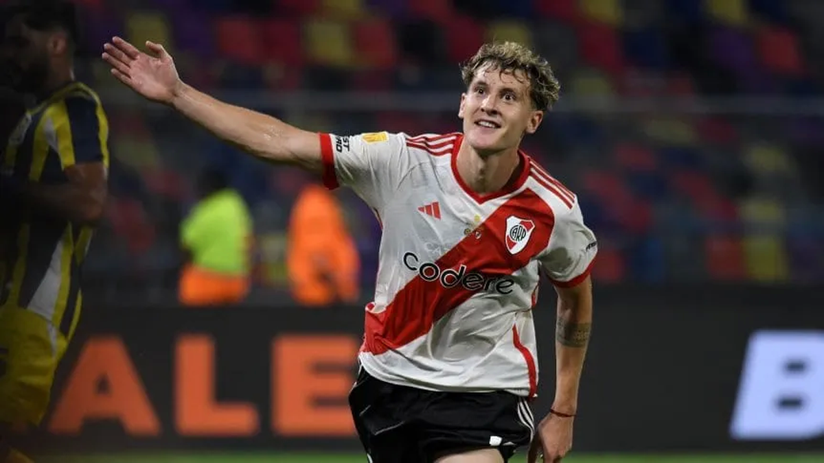 River le está ganando a Central. (Foto: TyC)