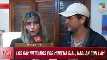 hablaron los damnificados por el robo que tuvo la participacion de morena rial: nos dijeron que...