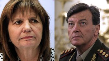 Ignorantes e improvisados: el duro mensaje de César Milani contra Patricia Bullrich