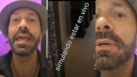 El falso vivo que hizo Fredy Villareal para advertir a sus seguidores: Las apariencias engañan