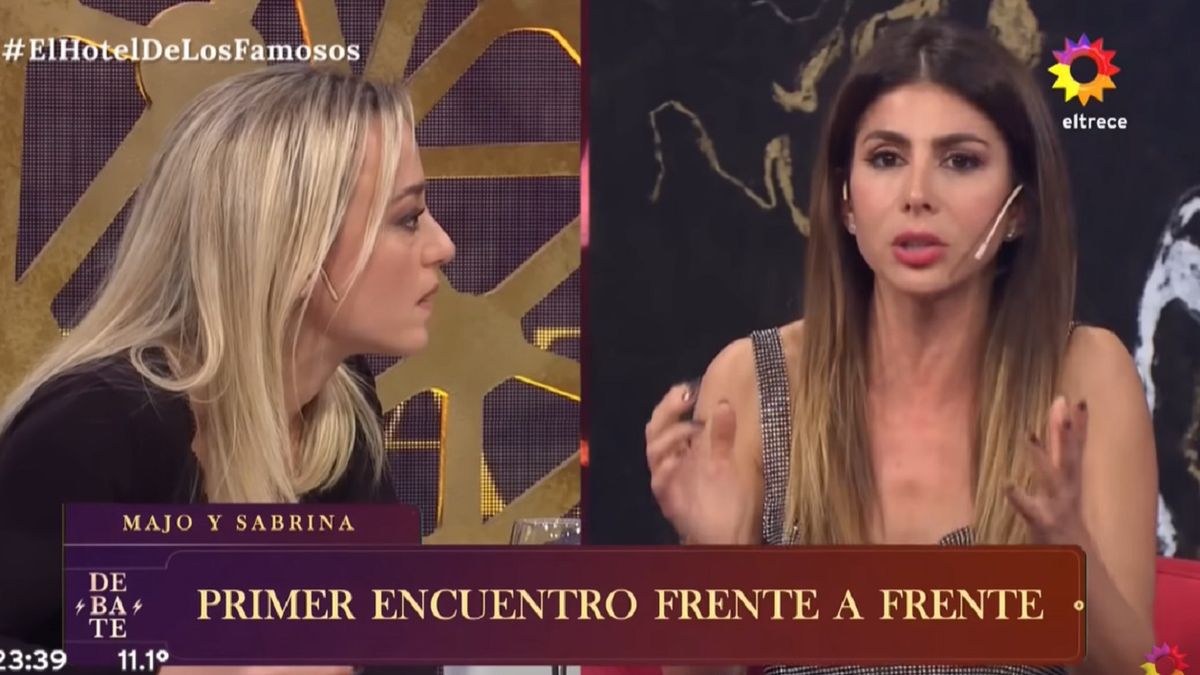El hotel de los famosos: tenso cara a cara entre Majo Martino y Sabrina Carballo