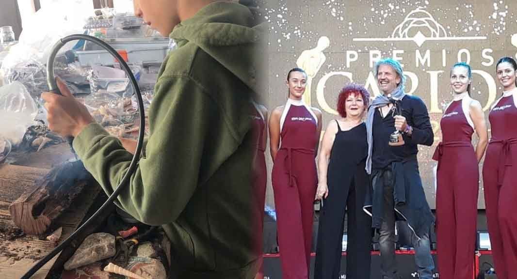 Yaco, el hijo de Facundo Arana, le envió energía para que su papá gane el Premio Carlos