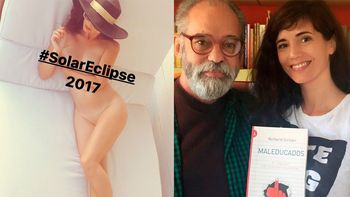 La palabra de Siciliani tras su foto desnuda y el pícaro comentario de su papá