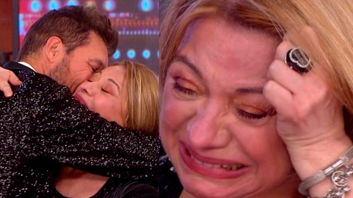Marcela Feudale volvió a Showmatch en la final de La Academia.